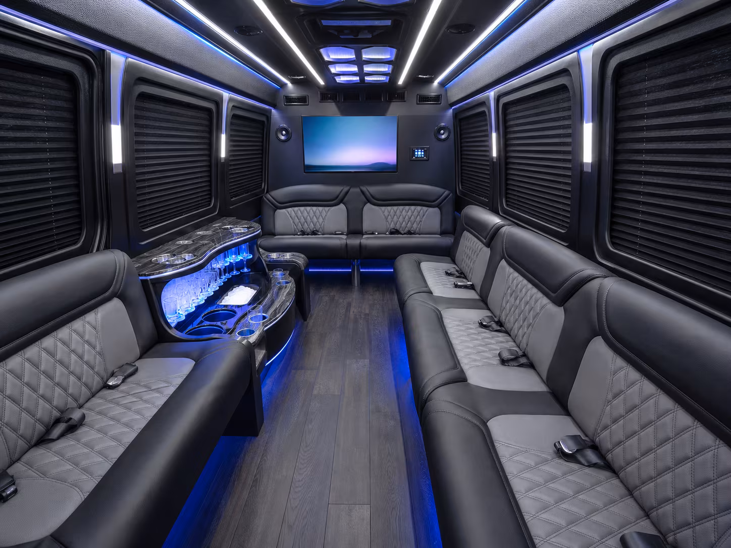 parker 25 passenger party bus