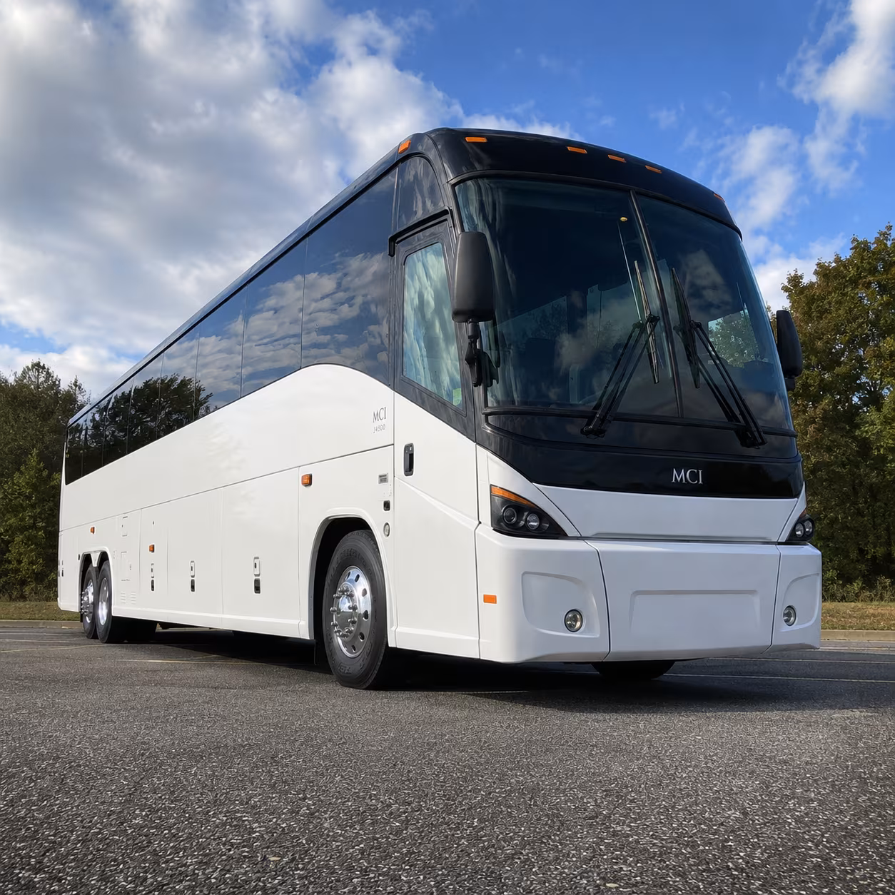 parker bus rental service area