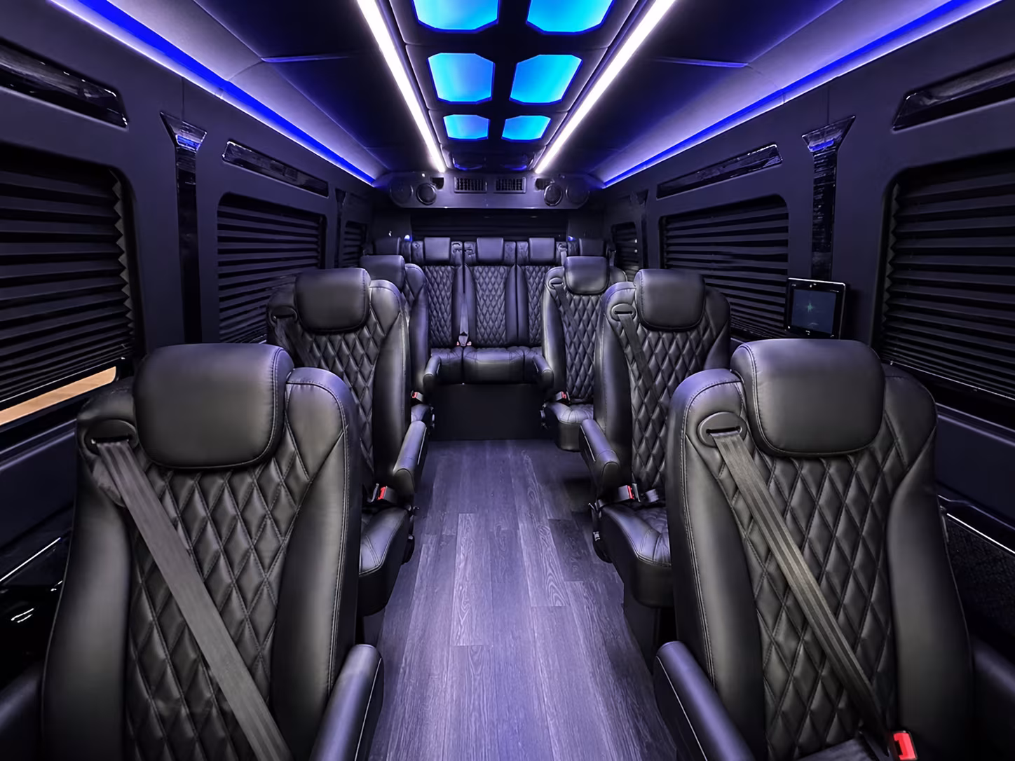 parker sporting event transportation onboard seating